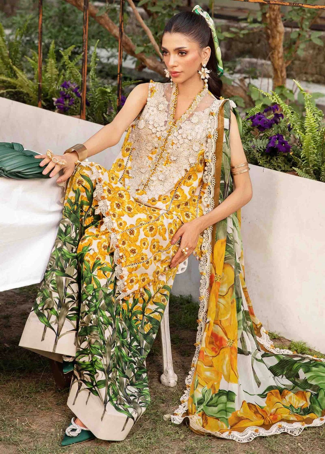 Maria B : Lawn 3pc